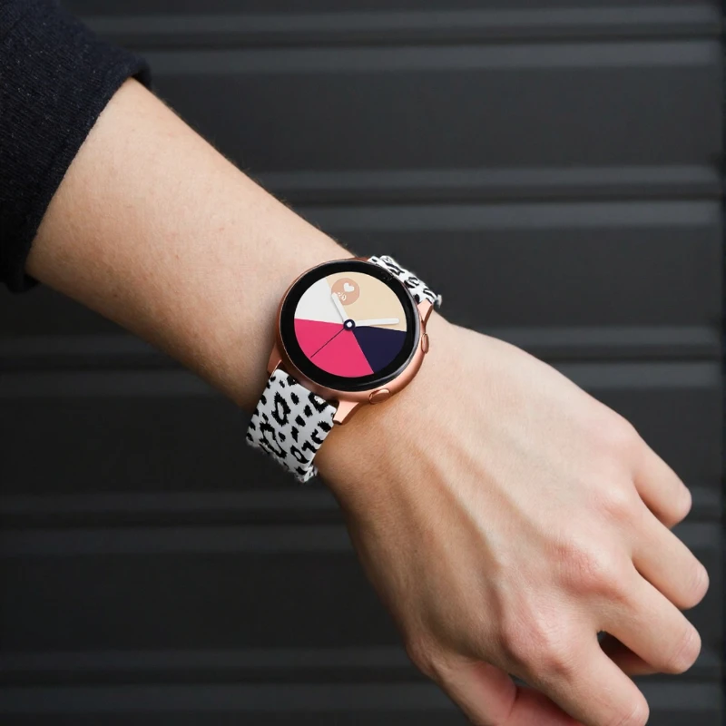 Silikonarmband für Apple Watch, 38 mm, 49 mm, 40 mm, 44 mm, 41 mm, 45 mm, 42 mm, 46 mm, mit Blumen- und Tiermotiven, passend für iWatch SE 12, 11, 10, 9, 8, 7, 6, 5, 4.