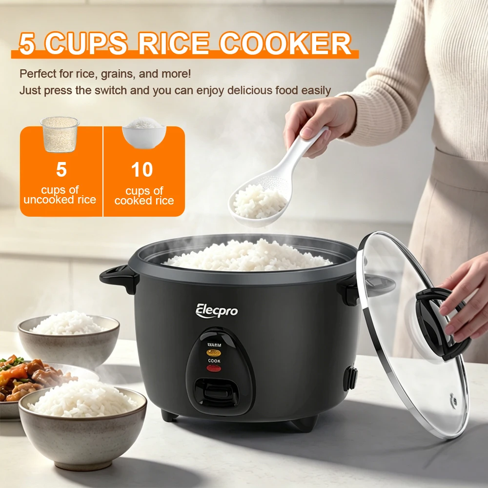 elecpro-5-cup-multifunction-rice-cooker-25l-cooked-capacity-mini-rice-cooker-with-non-stick-inner-pot-food-grade-steamer-bask