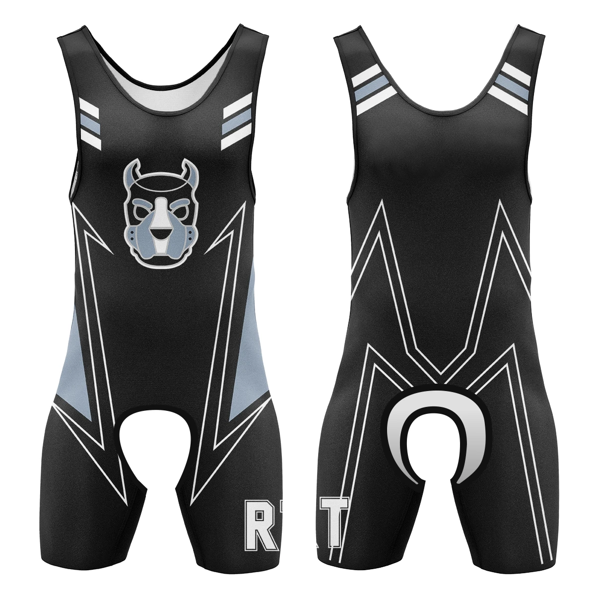 Weightlifting Suit Mens Wrestling Singlets Suit Boxing One-Piece Bodysuit Sleeveless Skinsuit Gym Sport Fitness Clothing