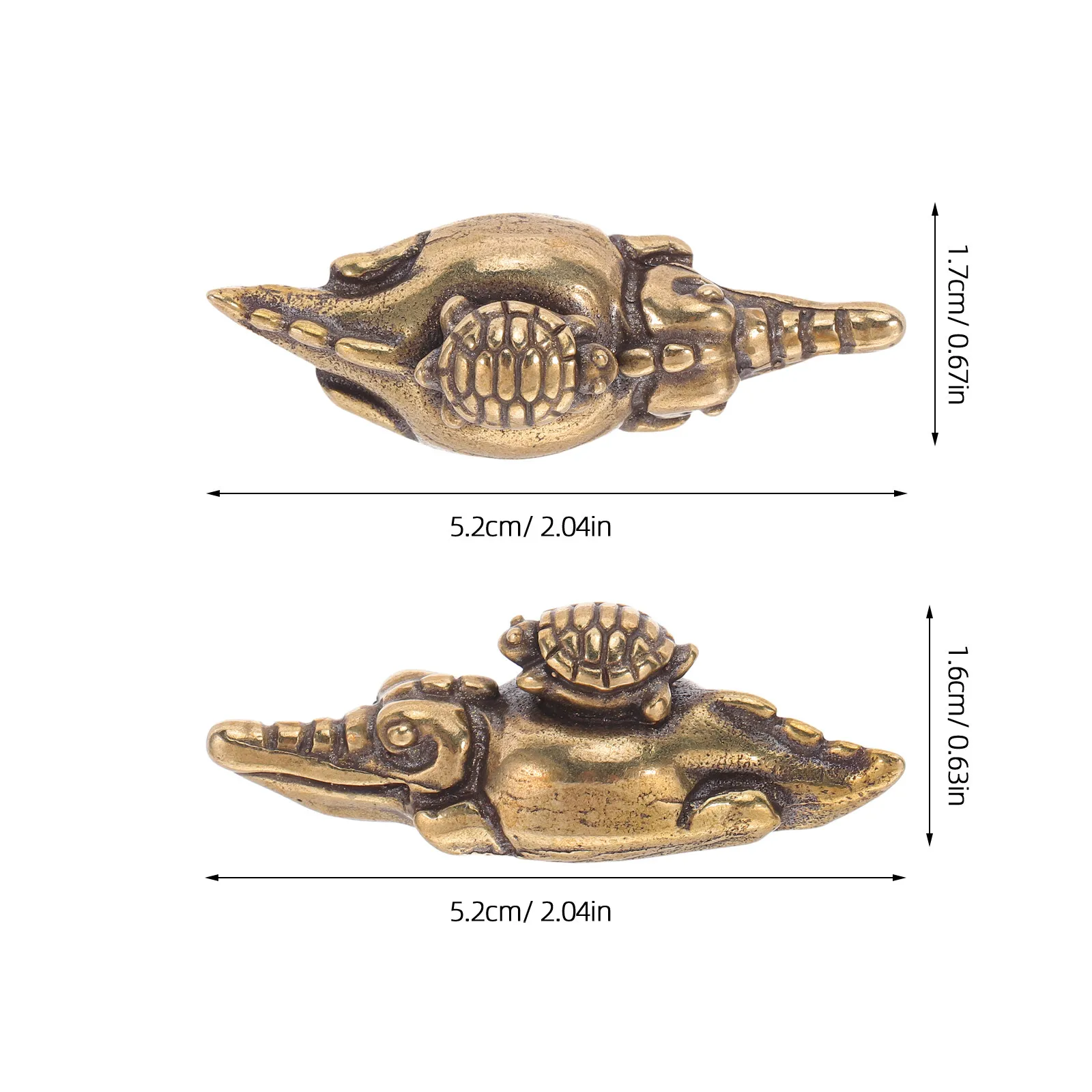 Brass Turtle on Alligator Dresser Handle Vintage Decorative Kitchen Cabinet Pull Bedroom Drawer Hardware Beach Theme Knob