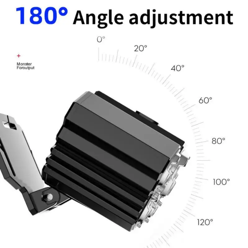 USB 충전식 LED 헤드라이트, 슈퍼 브라이트 작동 모드, 스트롱라이트 장거리 헤드램프, 방수 헤드 마운트 손전등