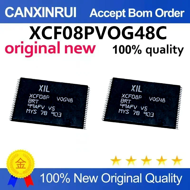 （5pcs-10pcs）New original XCF08PVOG48C XCF08P VOG48 SMT TSOP48 memory chip IC
