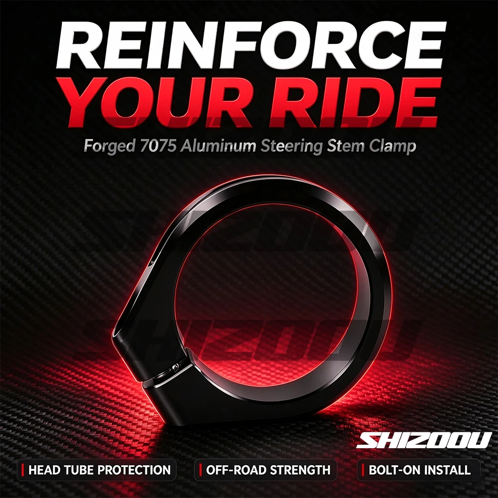 For Sur-Ron Light Bee X Surron Light Bee S L1E Segway X160 X260 Reinforced Head Tube Frame Clamp Steering Tube Column Clamp