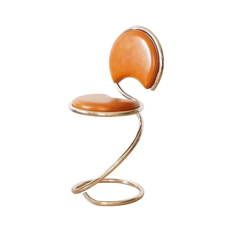 

Nordic lounge chair Pre-used Bauhaus backrest dining chair