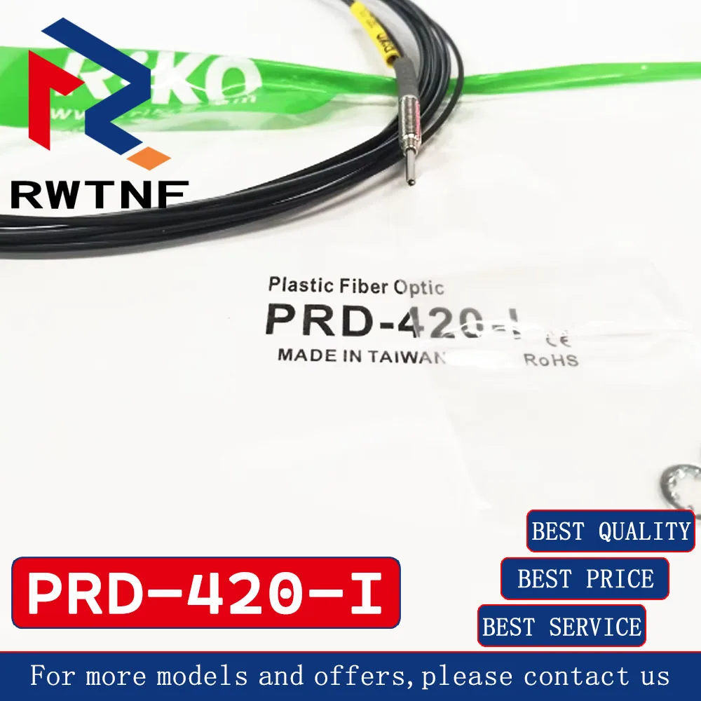 العلامة التجارية الجديدة الأصلية PRD-420-I RIKO مستشعر مسبار خط الألياف الضوئية ثنائي الاتجاه ، مخزون المستودعات الأصلي 100%