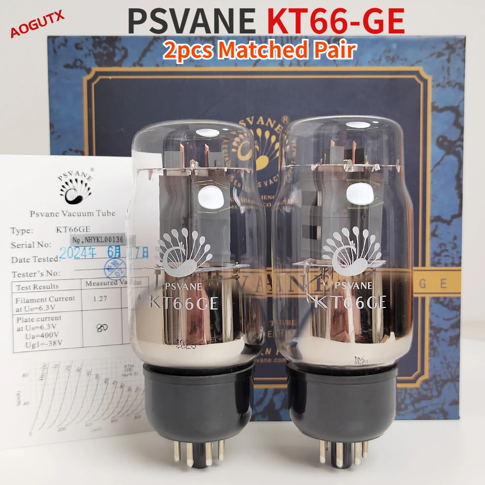 Aogutx PSVANE KT66-GE KT66GE Vacuum Tube 1:1 Copy British GEC KT66 Upgrade EL34 KT88 KT77 6L6 HIFI Audio Tube Amplifier Diy