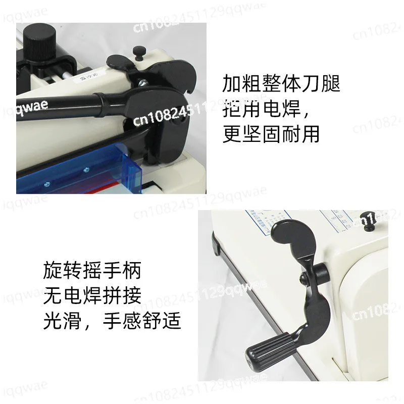 858A4 Heavy duty thick layer paper cutter thick small cutter manual