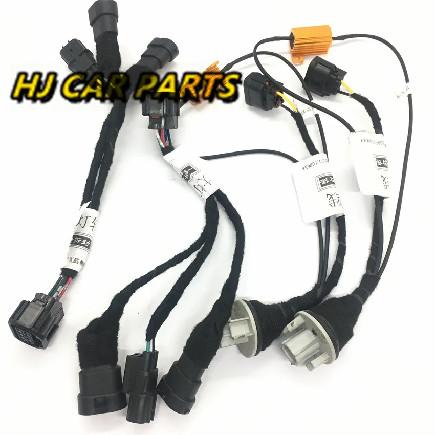 Headlight Modification Upgrade Special Transfer Wiring Adapter Harness For 19-21 Honda Vezel From Halogen To LED Play And Plug