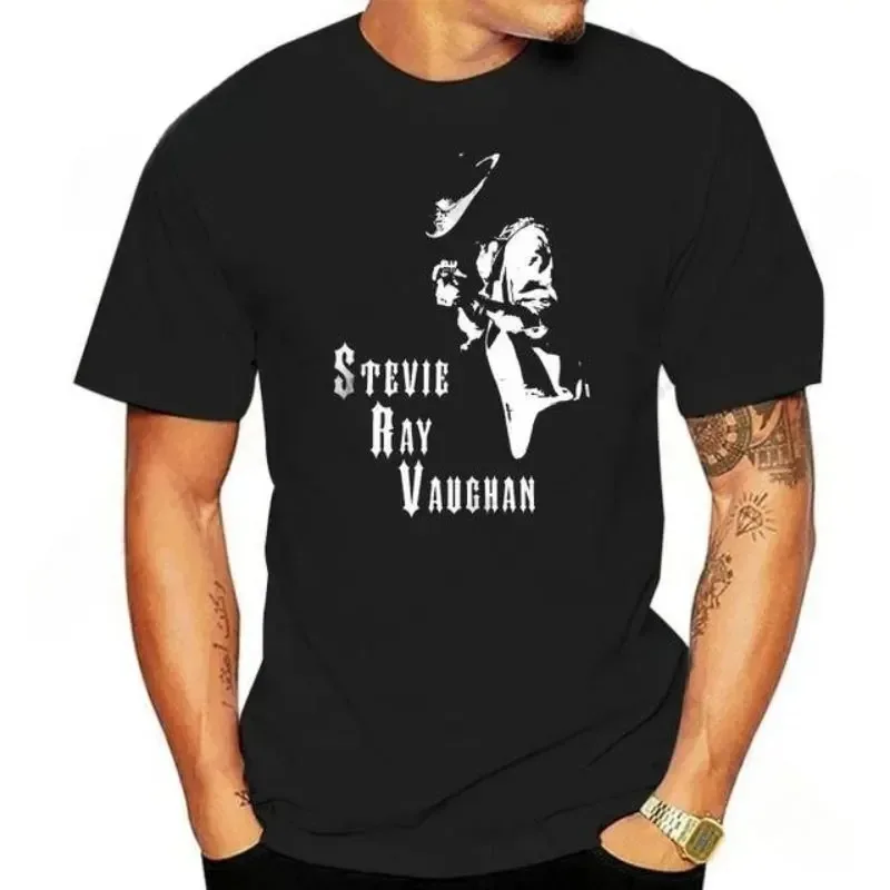 Camiseta Unisex con cuello redondo para hombre y mujer, ropa de calle con estampado a la moda, con estampado de la leyenda del Rock Blues, a la