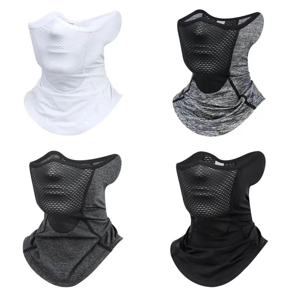 

UPF 50+ Ice Silk Спортивные гетры для шеи Открытый пыль Солнцезащитный крем Мотоцикл Велоспорт Полумаска