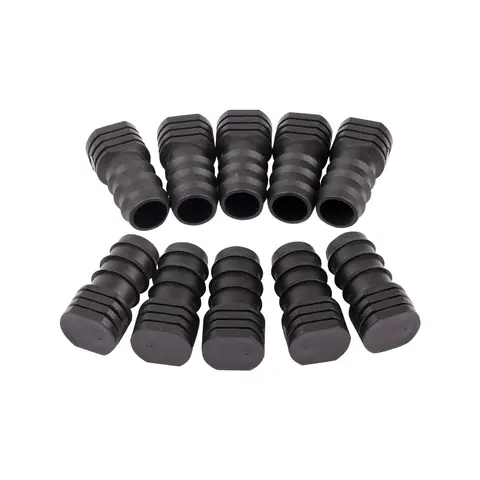 10PCS Garden Hose 16mm 20mm 25mm Plug End Hose Water Seal Plastic Hose Closure Irrigation Stopper Drip Irrigation Pipe Fittings