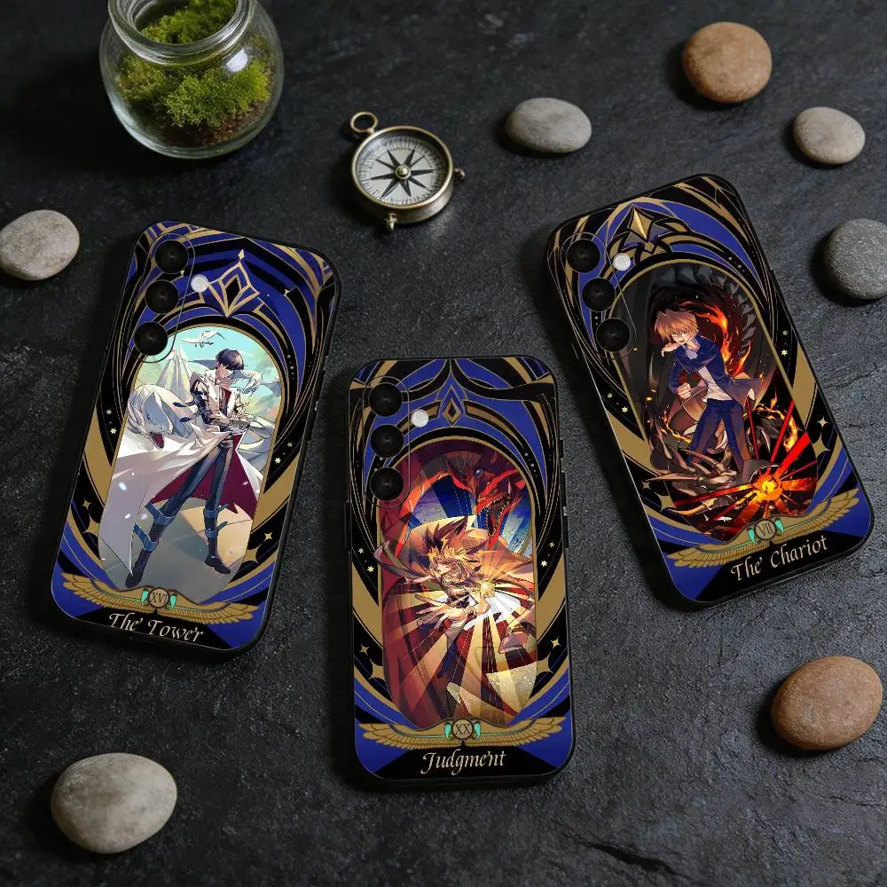 Card Yu-Gi-Oh  Black Soft Silicone Phone Case For Samsung Galaxy A73 72 71 70 53 52 51