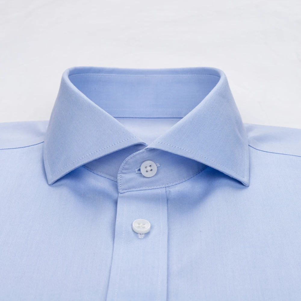 Men's Non-Iron Windsor Collar French Cuff Dress Shirt with Cufflinks, 100% Cotton Premium Tuxedo Shirt for Prom Party Wedding