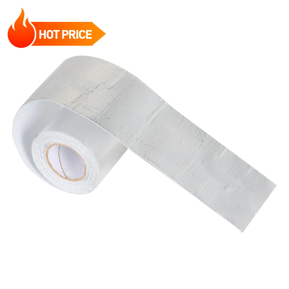 2 × 25 Inch High Heat Resistant Tape Insulation Reflective Heat Barrier Tape