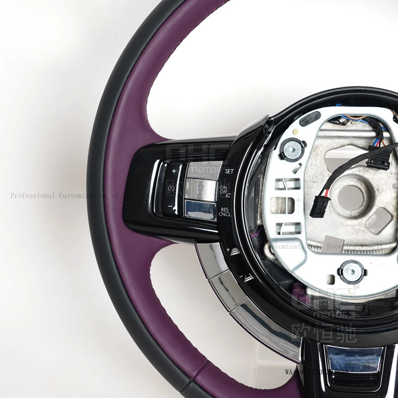 Suitable for 04-24 Phantom modified Rolls-Royce high-end imported genuine leather steering wheel assembly upgrade