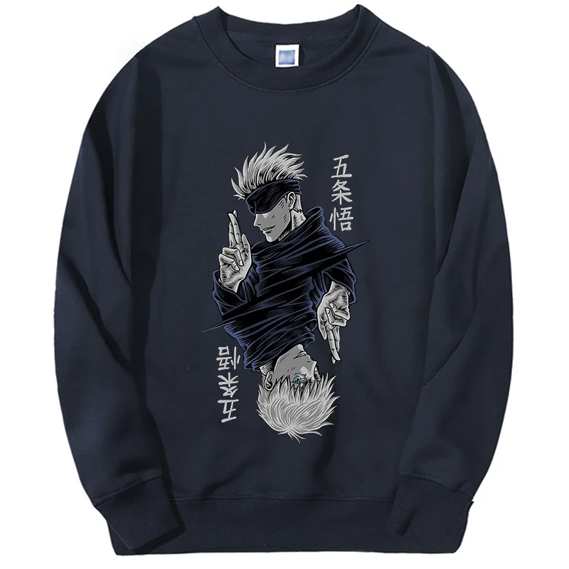 Jujutsu Kaisen Sweatshirts Anime Gojo Satoru Anime Men Women Graphic Hoodie Pullovers 2024 New Fashion Oversize Sudaderas Hombre