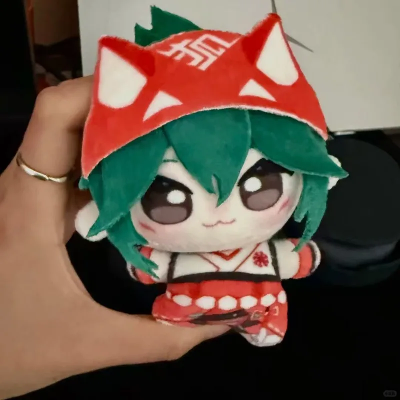 

Плюшевый брелок Overwatch Kiriko Venture, 10 см, милая мягкая кукла, подвеска с персонажем аниме-игры, коллекционный подарок для фанатов и детей