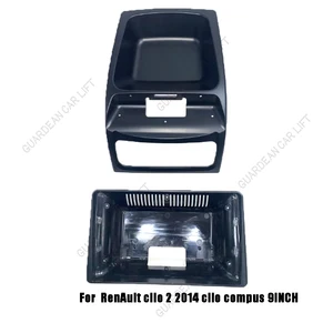Car Radio Head Unit Fascia, Frame Android, Capa Traço, Instalação de Painéis, Stereo, Renault Clio 2, 2014 Hatchback, 9 10 principais vendas moldura farol renault - №9