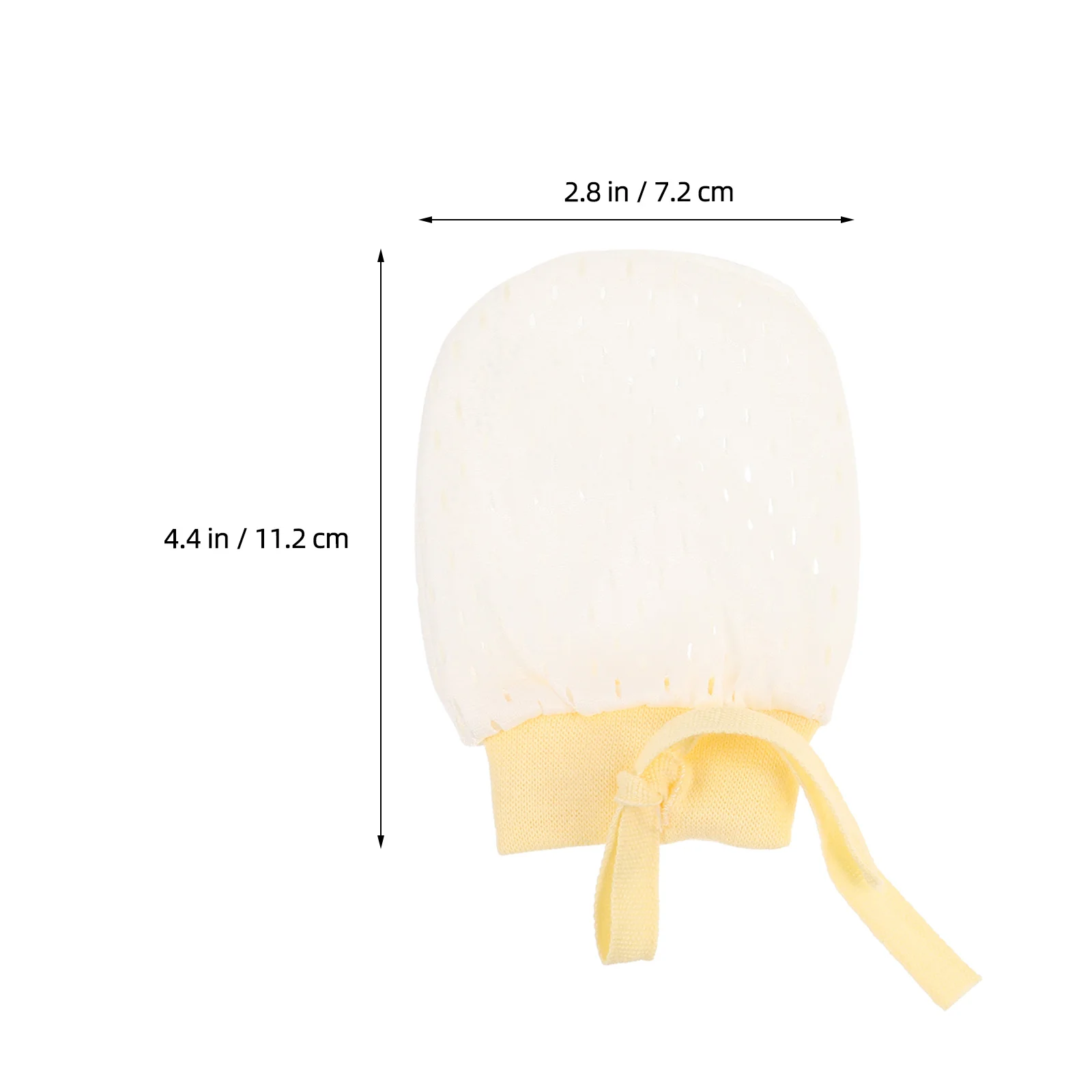 

2Pairs Baby Anti-Scratch Breathable Mesh Gloves Lightweight Newborn Mittens No-Scratch Infant Mittens 0-18 Months