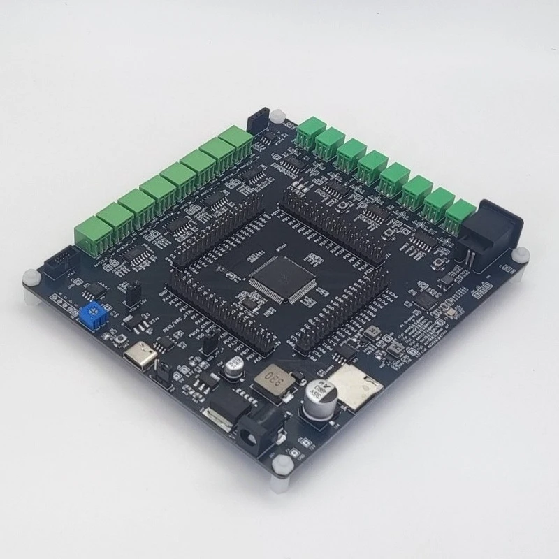 8-CH CAN Bus & 2-Port Gigabit Ethernet MCU Evaluation Board HDQFP172 Industrial Control Development Board