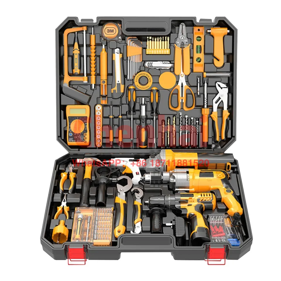 Electrician Dedicated Waterproof Plastic Multi-function Home Hardware Tool Kit