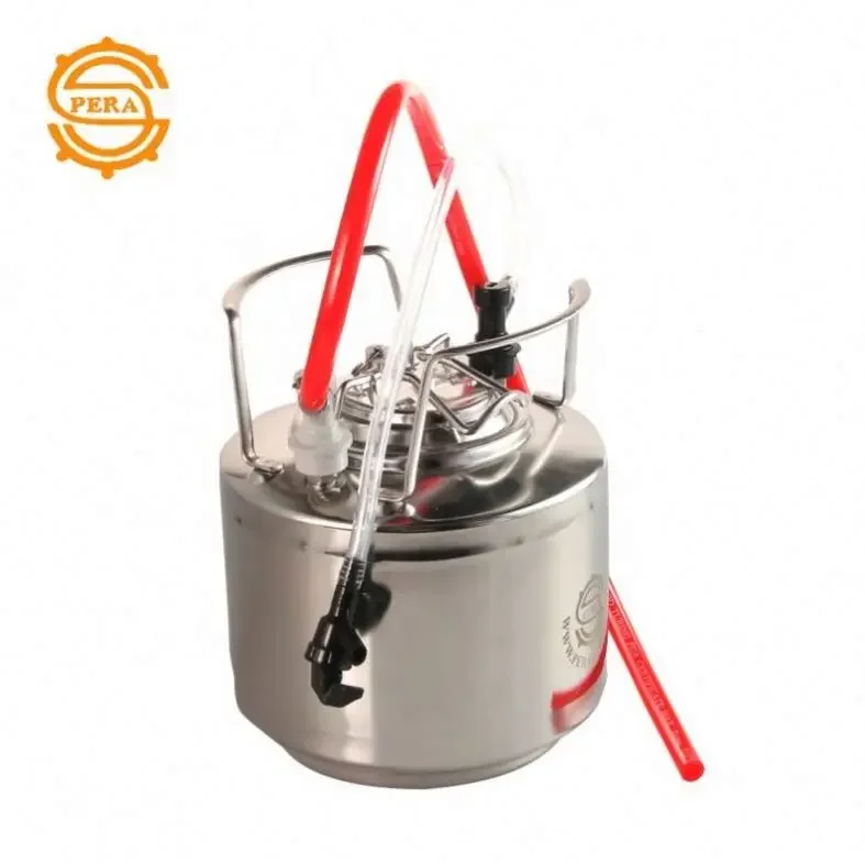 6L Stainless Steel Empty Beer Keg