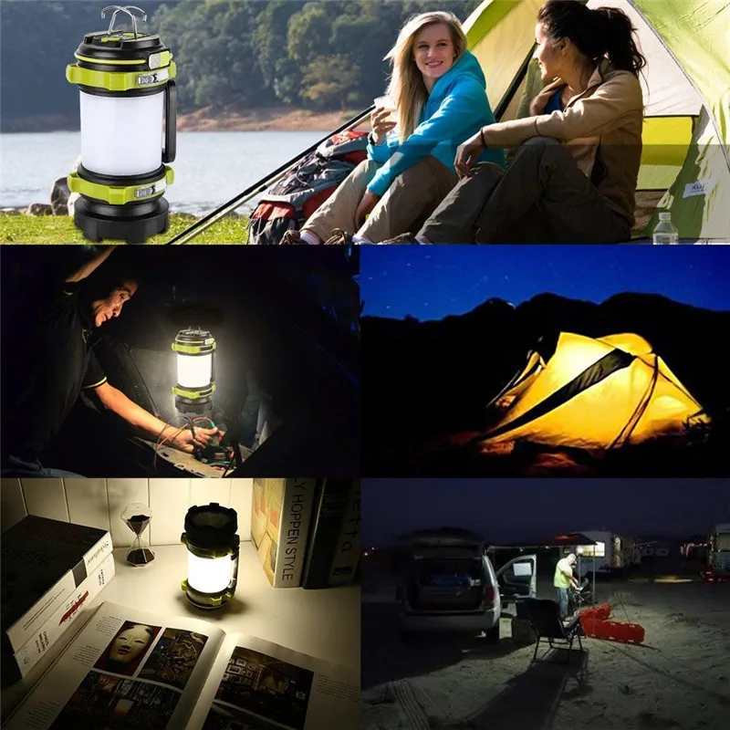 ZK30 8000 Lumen 100W Long Use,USB Rechargeable LED Torch Camping Lantern Water Resistant Outdoor Search Flashlight for Fish Hunt