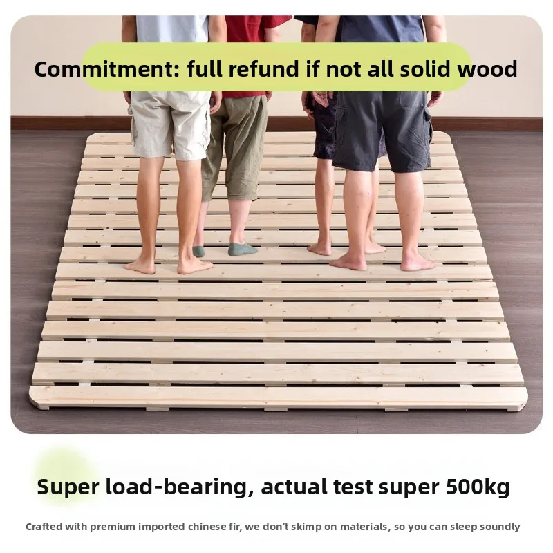 moisture-proof breathable row skeleton, mattress bed frame, floor bed board, solid wood support frame, mattress bottom bracket