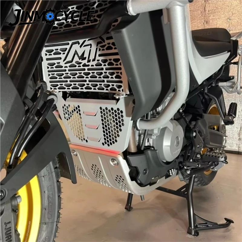 

FOR CFMOTO 800MT IBEX 800 S T 2021-2022-2023-2024-2025 Motorcycle Accessories Radiator Guard Cover Engine Skid Plate Cover set