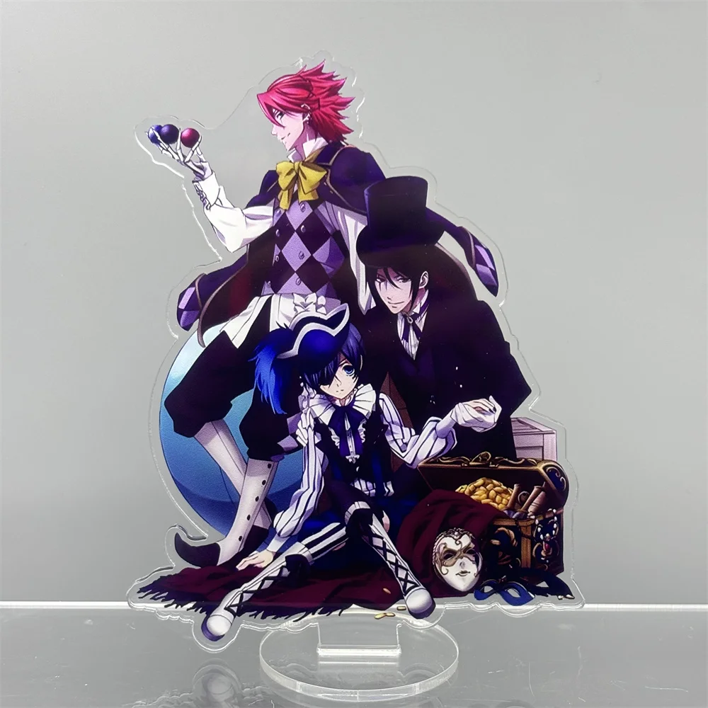 15cm Anime Black Butler Acrylic  Stand  Model Cosplay Charm Characters Ornament Accesorios Goods Collection Gifts