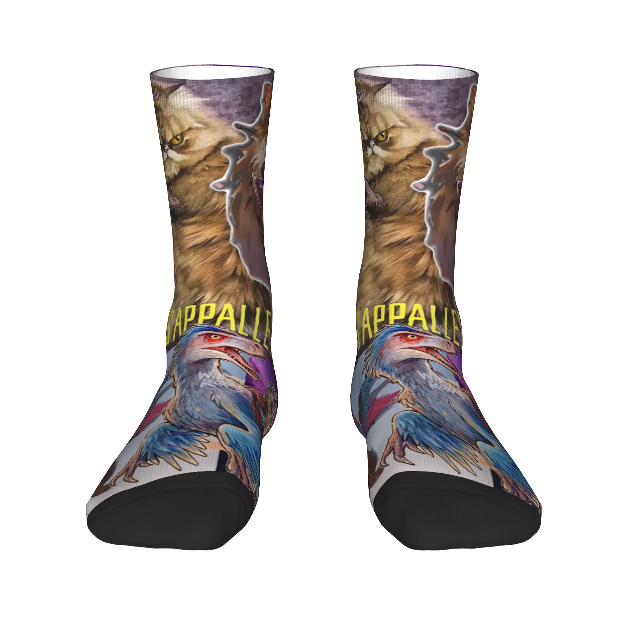 Couple Socks Donut Cat Dungeon Crawler Carl  (3)  Stockings Spring Funny Soft Socks Graphic Outdoor Non Slip Socks