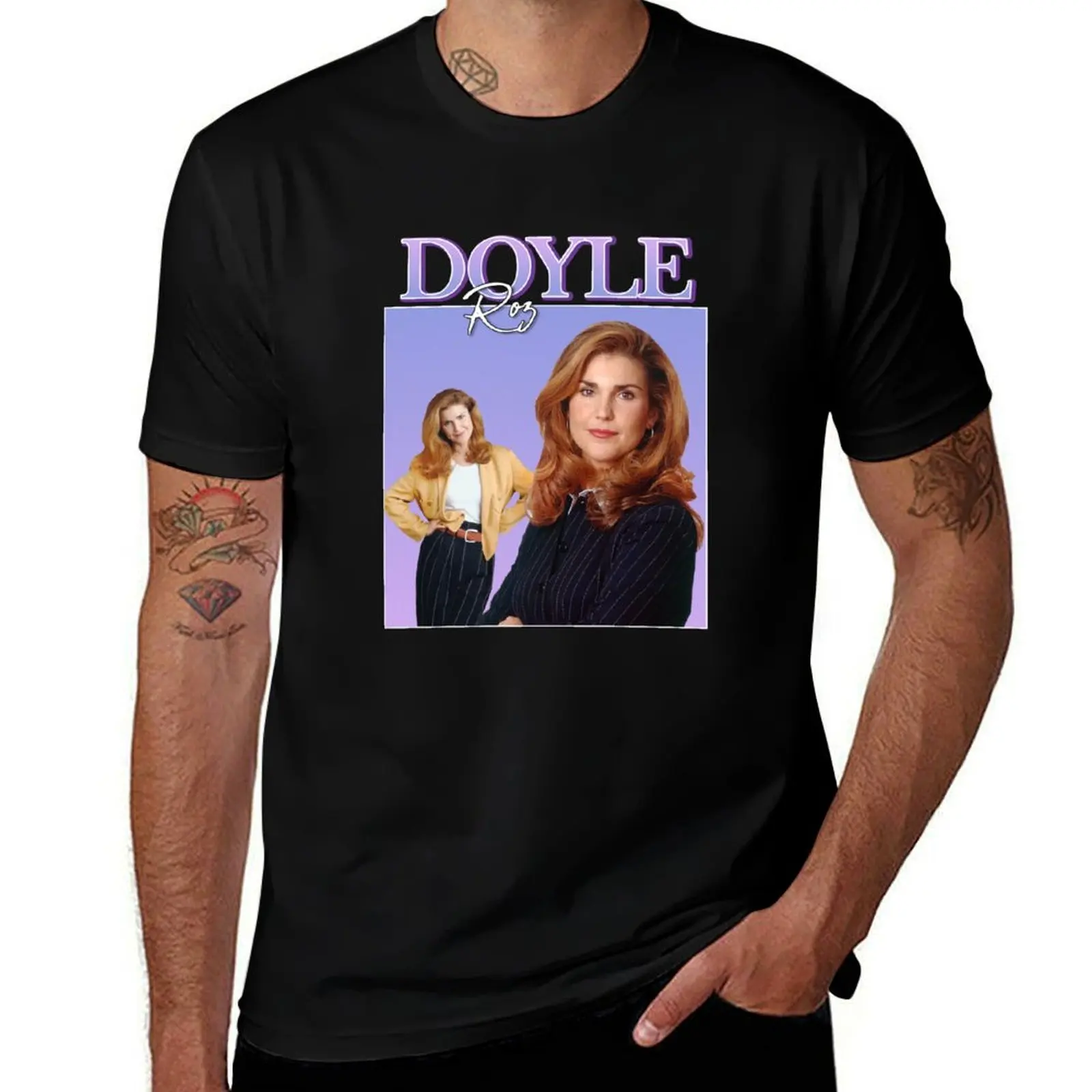 Roz Doyle Vintage/Retro Design T-Shirt Cool Feeling Summer Tee Shirt T-Shirt