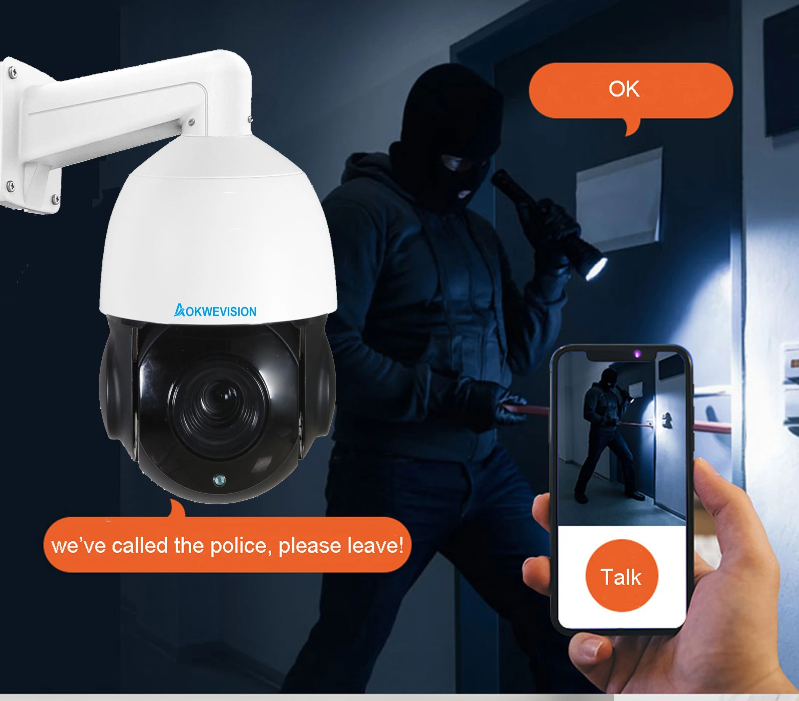 outdoor Onvif support H265 POE IP PTZ 4K 8MP camera XMEye speed dome 30x zoom ptz ip camera 80m IR nightvision