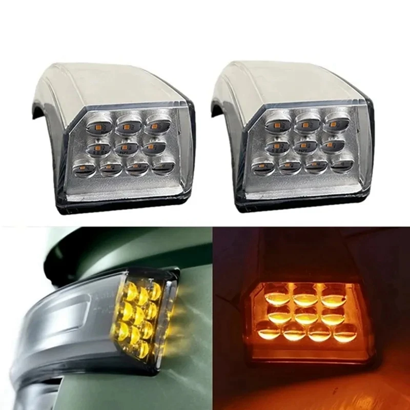 

NEW-24V Truck LED Side Marker Lamp Headlight Corner Light For Volvo Trucks Series FH/FM/FL 82151205 82151157