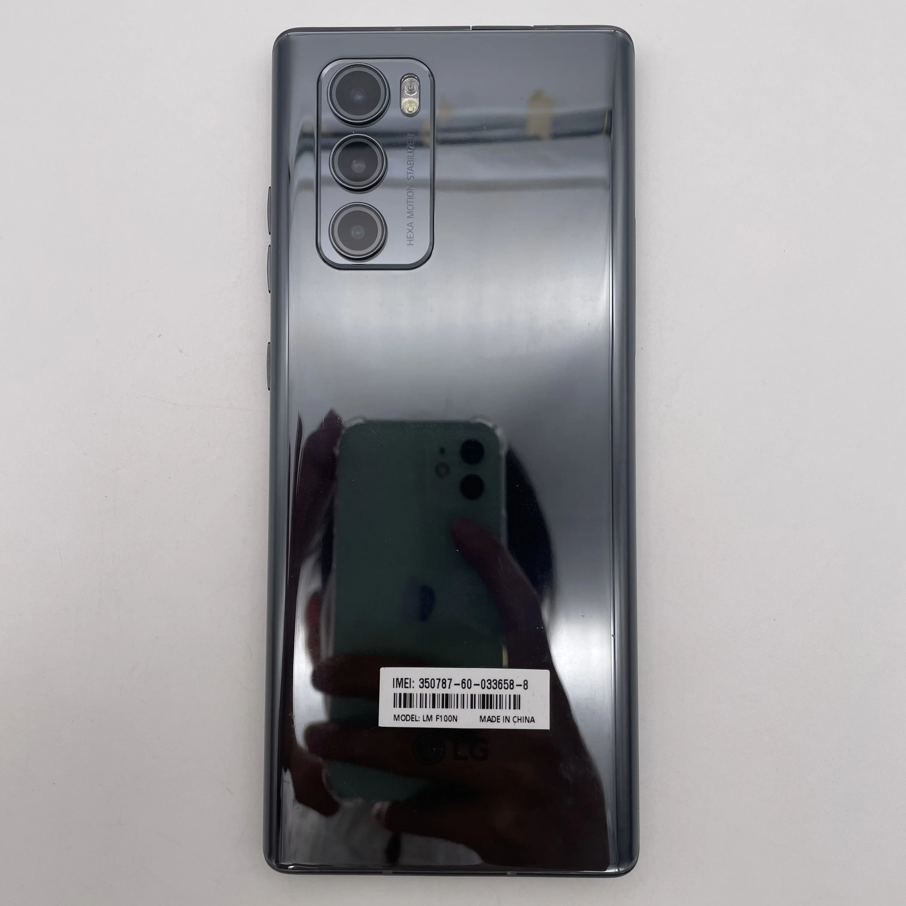 Original LG Wing 5G F100 Mobiltelefon 6,8'' 64MP Fingerabdruck Bluetooth Android Smartphone