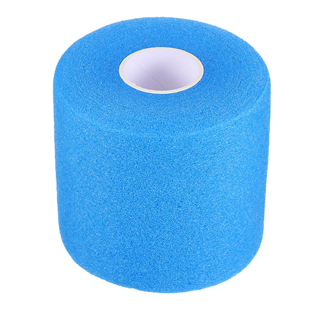 2 Rolls Mesh Tape Elastic Bandage Stretching Bands for Flexibility Restraints Blue