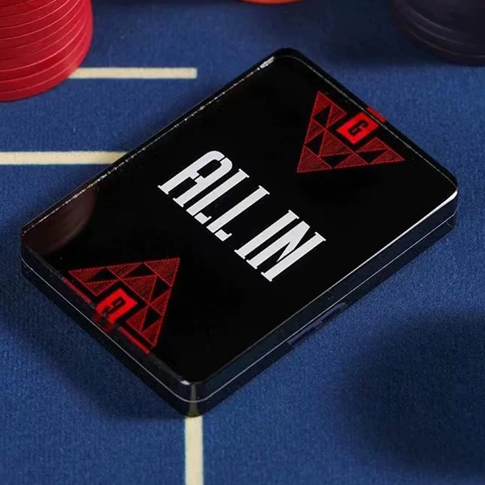 Acrylic Dealer Button — All In — product photograph 3