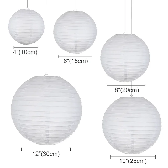30/50/60pcs Mix Size Wedding Decoration Lantern Elegant White Chinese Paper Lanterns Ball Lampion Hanging Lampshade Party 3 30/50/60pcs Mix Size Wedding Decoration Lantern Elegant White Chinese Paper Lanterns Ball Lampion Hanging Lampshade Party 3