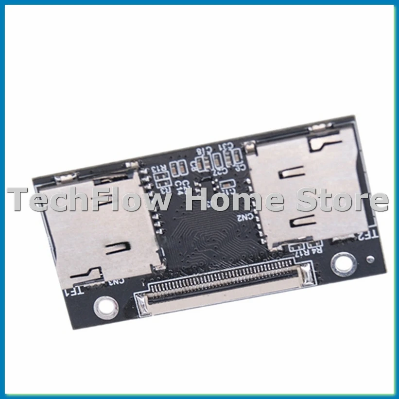 TF Adapter Card Dual TF Card to ZIF Anti-Interference Connection Card Suitable for Computer and Game Consoles-A23R