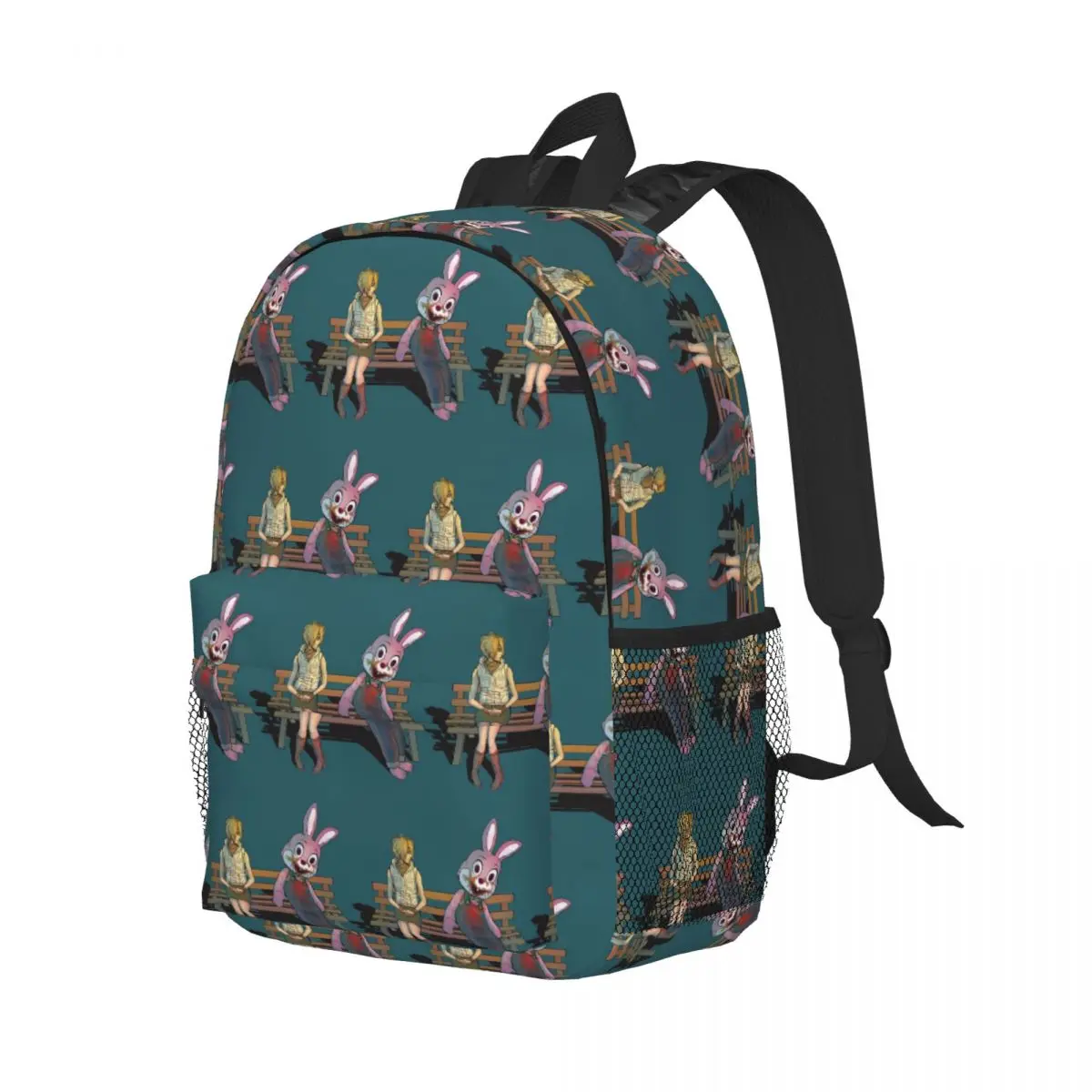 

SilentHill 3 Backpack Student Boys Girls BookBag Kids School Bag Computer Shoulder Bags for Men Women