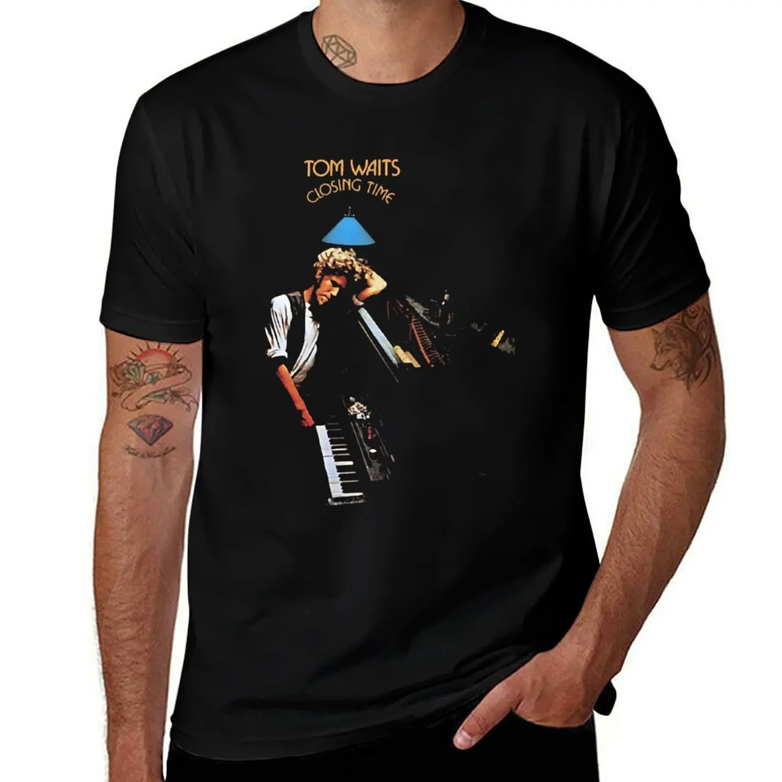 Tom waits- closing time T-Shirt Dry Fit Athletic Short Sleeve Shirt