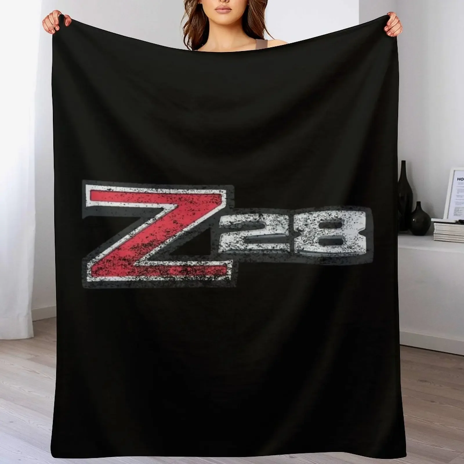 

Camaro Z28 Emblem 1972 - 1973 Throw Blanket Hair Multi-Purpose Luxury Thicken Flannel Blankets