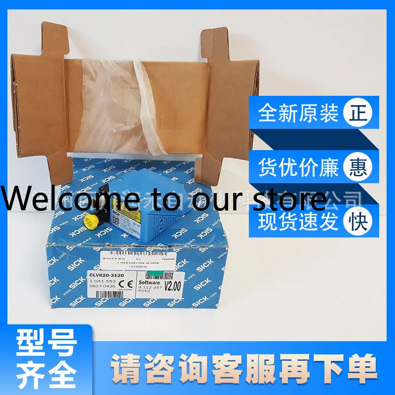 CLV620-3120 Sick Fixed Barcode Scanner 1041553 Industrial Image Processing Original