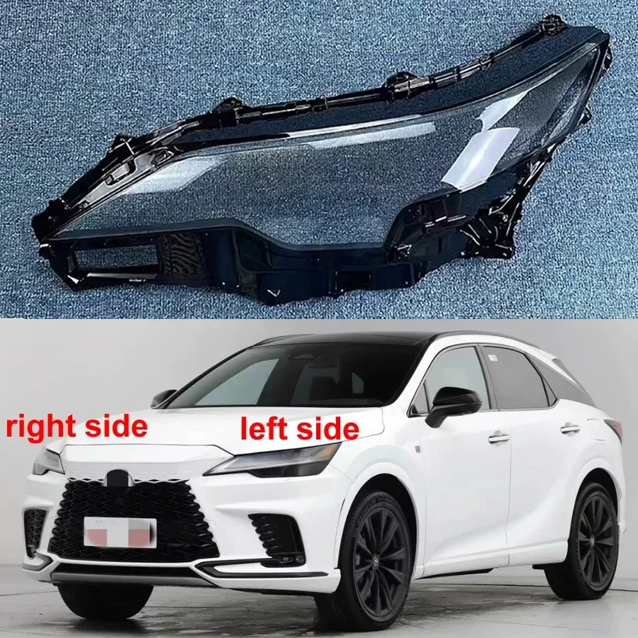 

For Lexus RX 2022 2023 Headlight Cover Transparent Lampshade Lamp Case Headlamp Shell Plexiglass Replace Original Lens