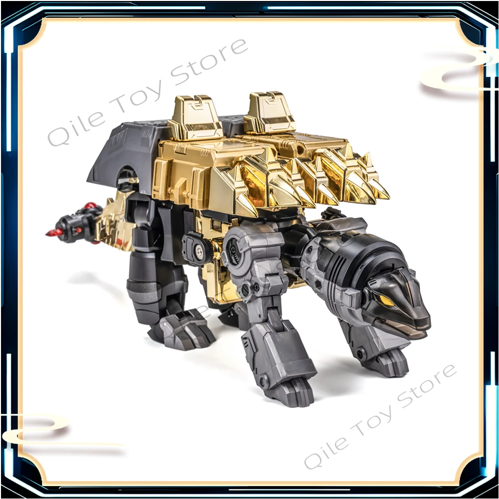Nieuw productreservering NA H72EX Typhon Toy Kleur Ankylosaurus Zesde Draak Kleinschalige Mecha Getransformeerd speelgoed