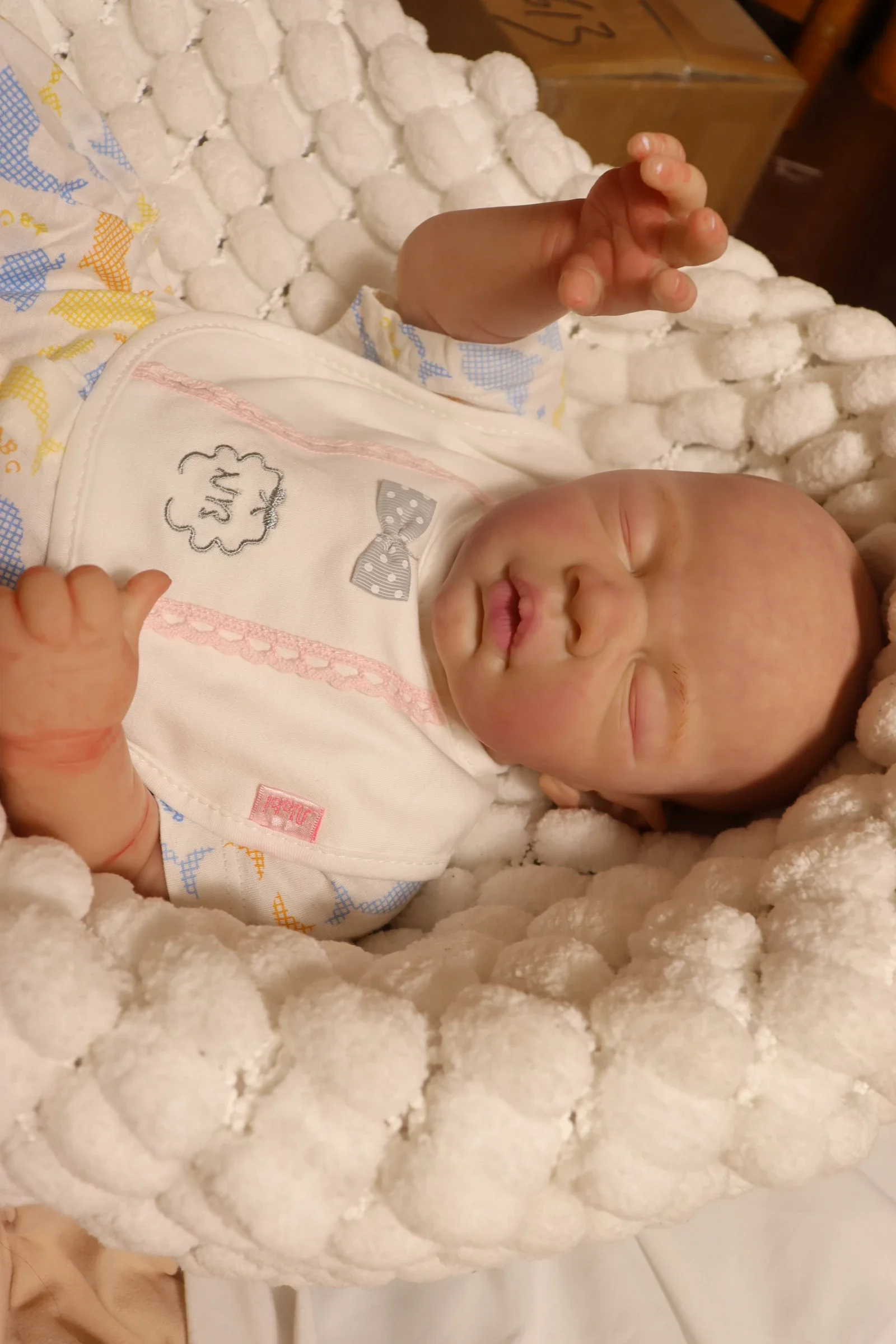 DLS Artista Made 23 pollici Reborn Baby Doll Sterling Bambola già finita con grandi dettagli Bambole per ragazza Art Doll