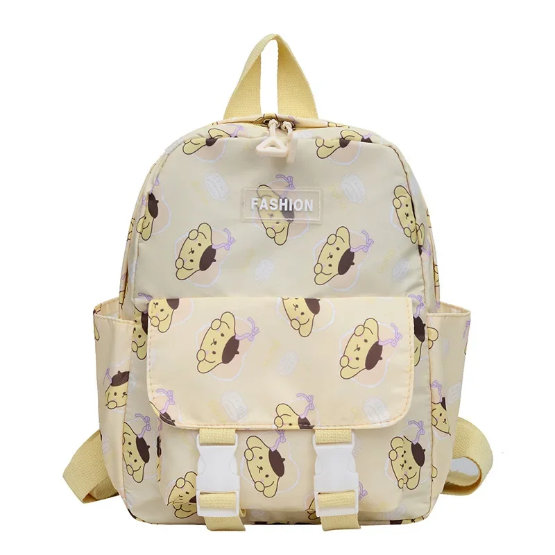 Sanrio grande capacidade cartoon schoolbag, mochila casual bonito para estudante, leve, novo, M estudante