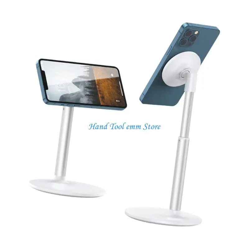 H37F Aluminum Tabletop Phone Holder Portable Phone Holder for Phone 16 15