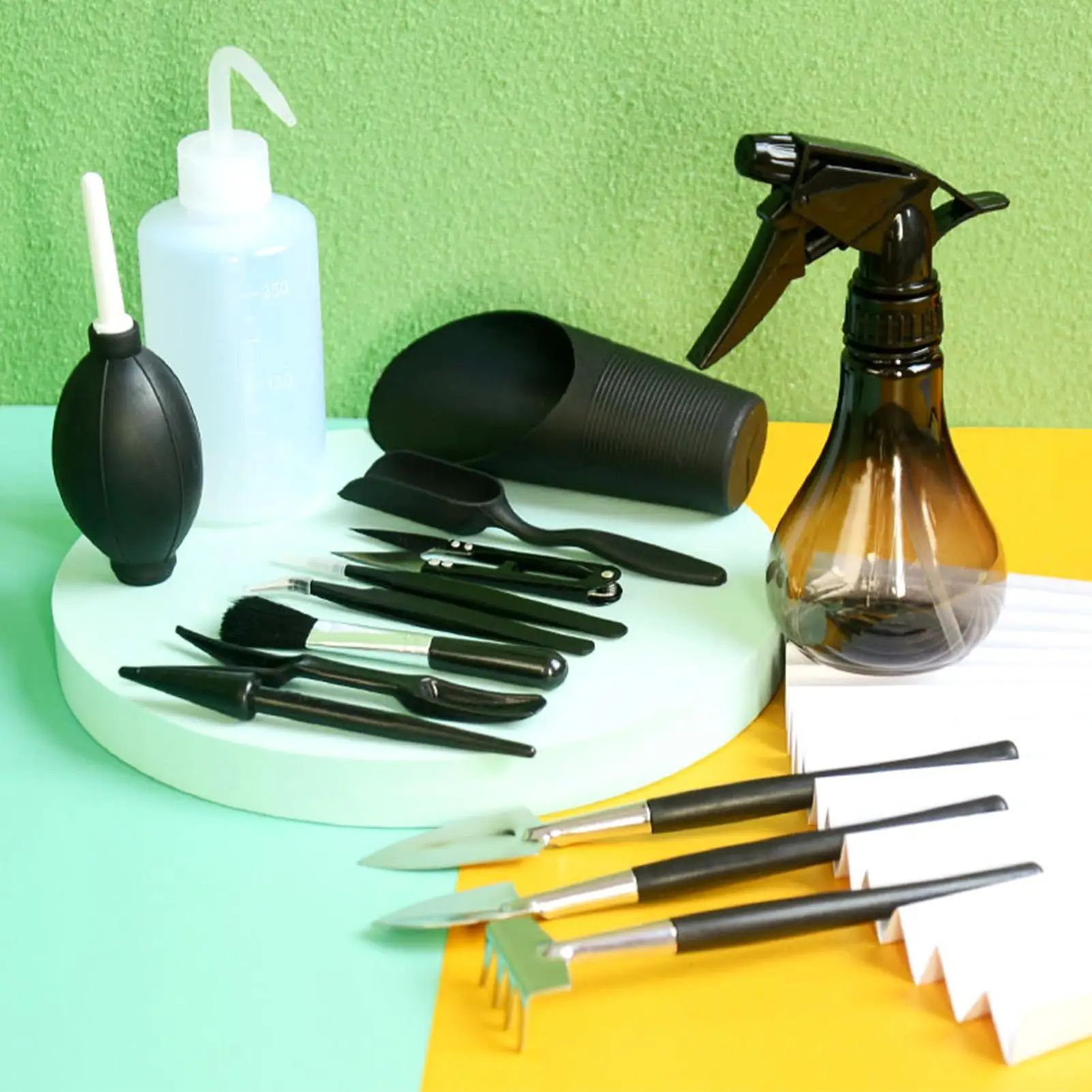 

Garden Tools Waterproof Gardening Gadget With Mat Garden Tool Set For Plant Repotting Mixing Watering Family Friends Women Men