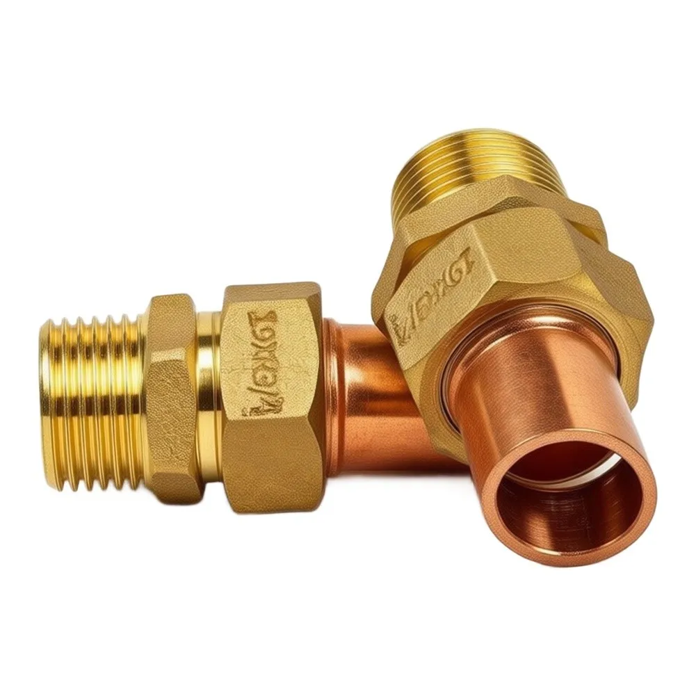 Brass Pipe Fittings For Plumbing 34 Brass Fitting Homebrew Soldering Ready LF Brass Construction Precise Threads